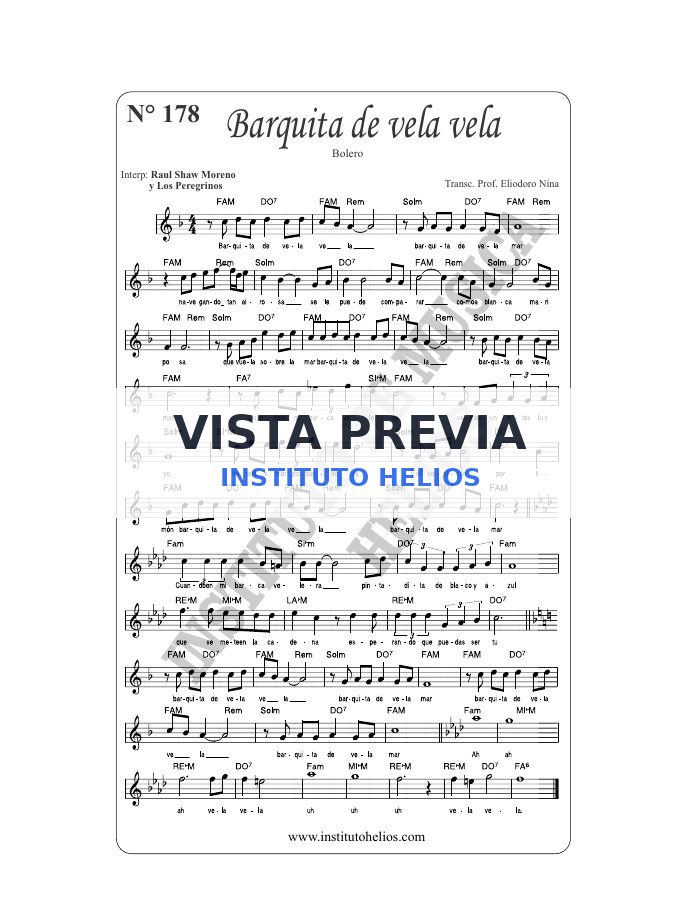 Vista previa de Barquita de vela